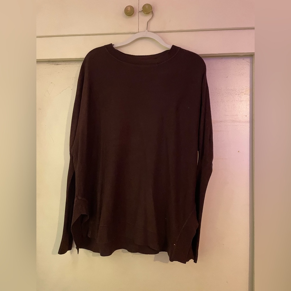 Burgundy red shirt